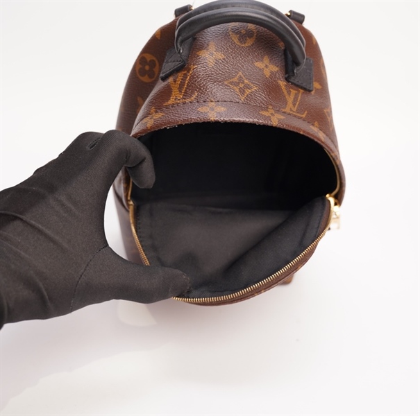 Balo LV hoa nâu sz mini TB+