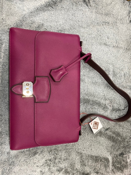 Túi Hermes Đỏ Mận KG+