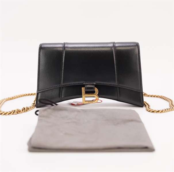 Túi Balenciaga màu đen size 21 cm +