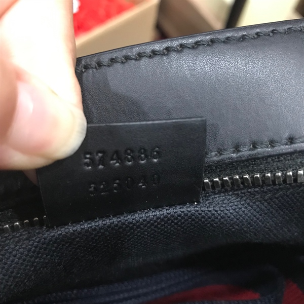 Túi hộp GG xanh đen KG+