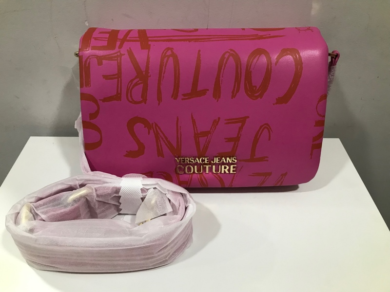 Túi VERSACE Hồng KG+