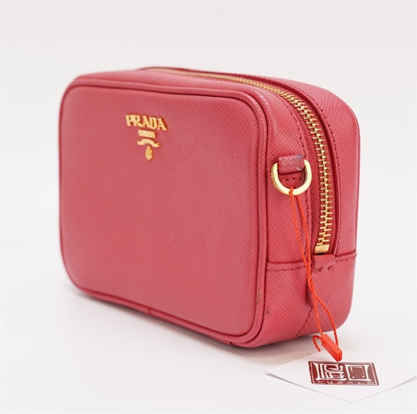 Túi Prada màu đỏ KG+