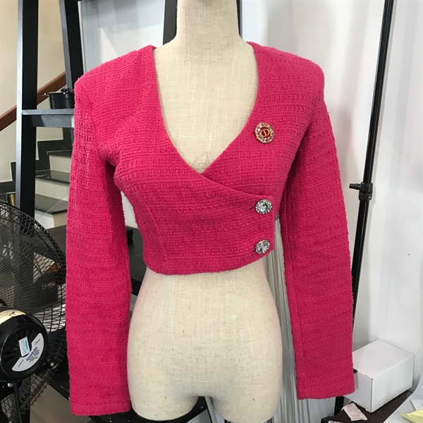 Áo khoác hồng KG+