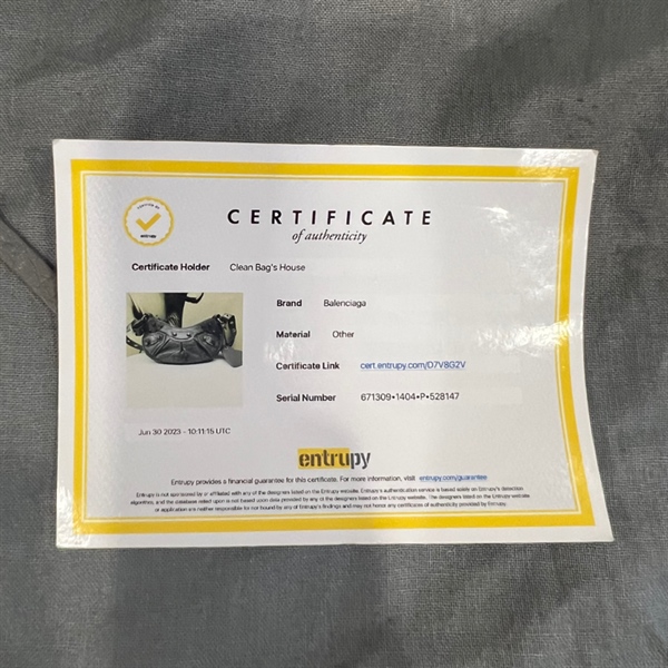 Túi Balenciaga xám +5