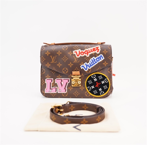 Túi LV METIS hoa nâu KG+