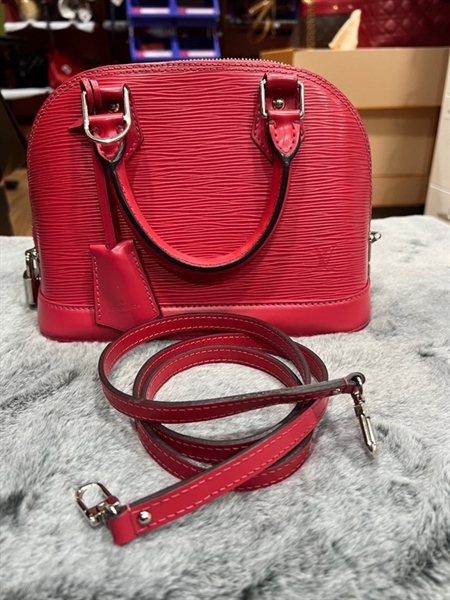 Túi LV alma hồng +