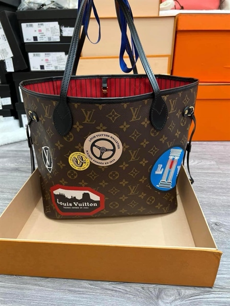 Túi LV Never Full nhiều hình kèm pouch+