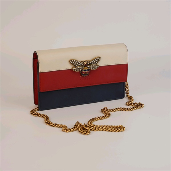 Túi GG con ong phối xanh đỏ trắng +