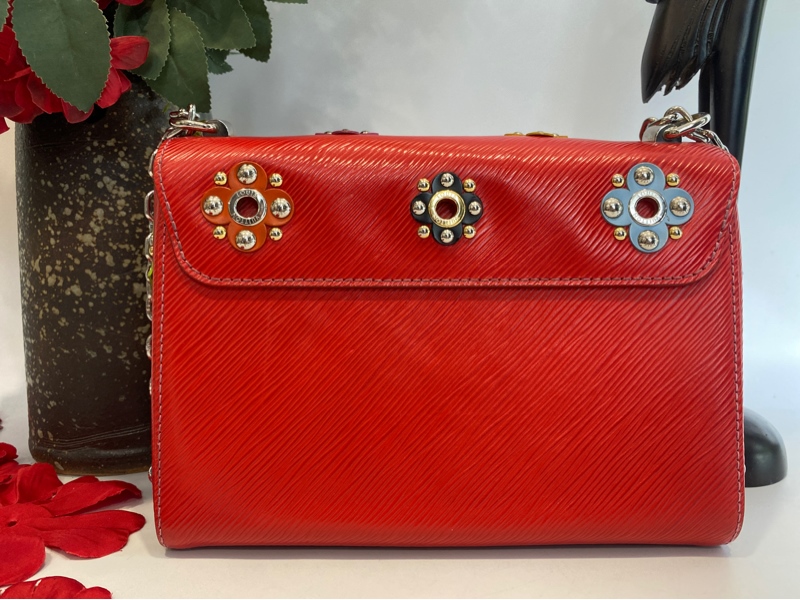 Túi LV bông đỏ KG+