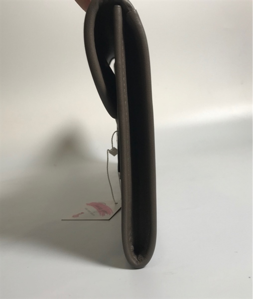 Túi Hermes xám khoá chữ H KG+