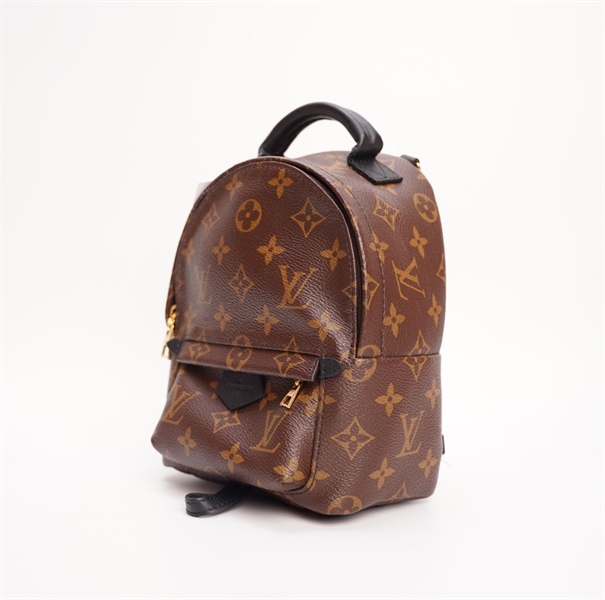 Balo LV hoa nâu sz mini TB+