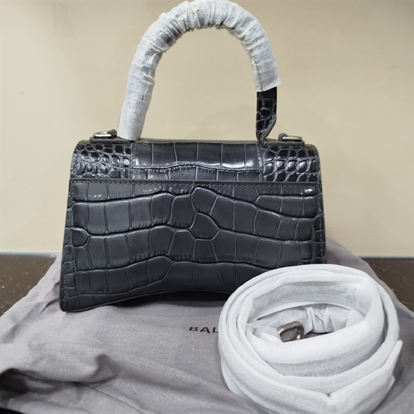 Túi Balenciaga Hourglass Da Rắn KG+