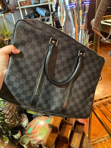 Túi LV ô vuông đen size 30 TB+