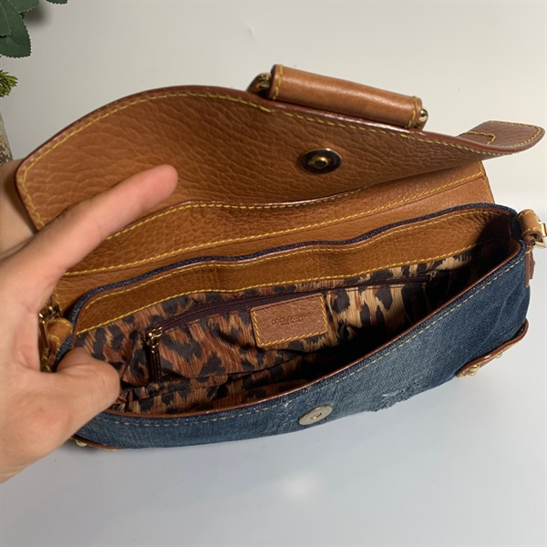 Túi jeans Dolce Gabbana + poud KG+