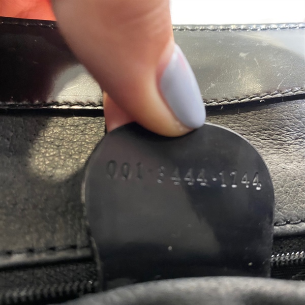 Túi Gucci đen da trơn KG+