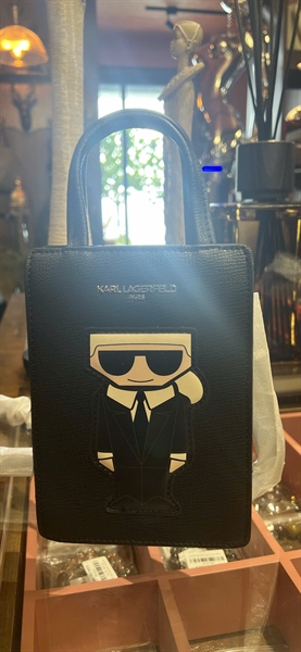 Túi Karl Lagerfeld ông già đen KG+