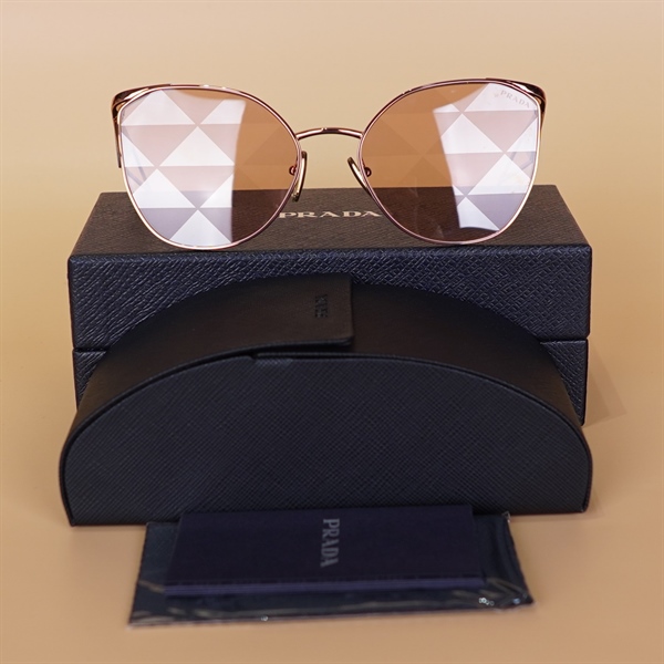 Kính Prada kim Loại Hồng KG+
