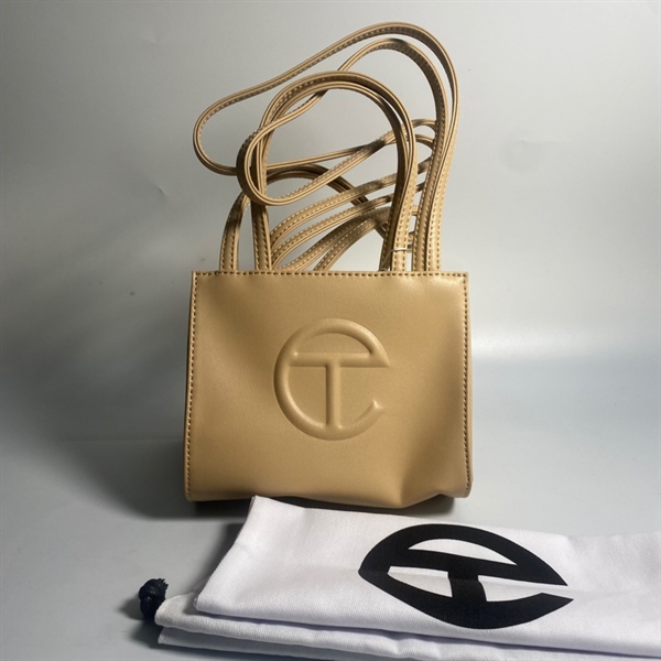 Túi TELFAR nâu cf sữa KG+