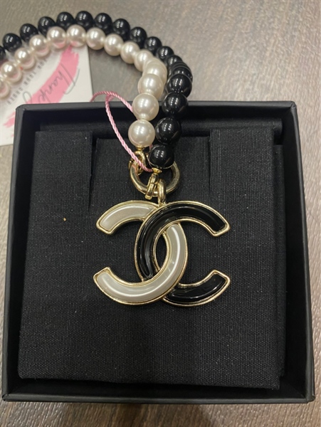 Dây chuyền CC ngọc trai trắng đen KG+