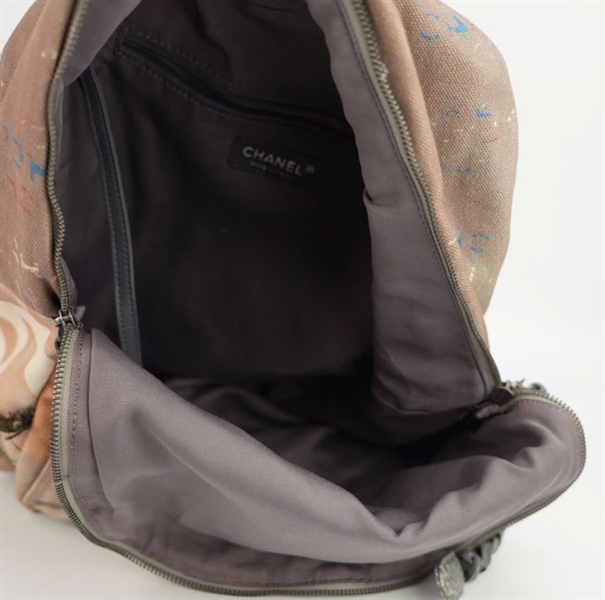Balo Chanel màu loang ++