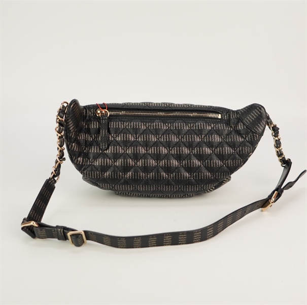 Túi Chanel BumBag đen KG+