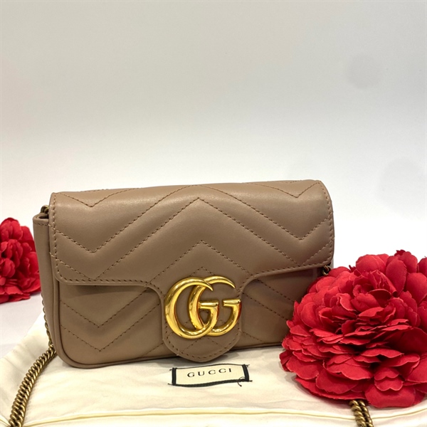 Túi Gucci nâu KG +5