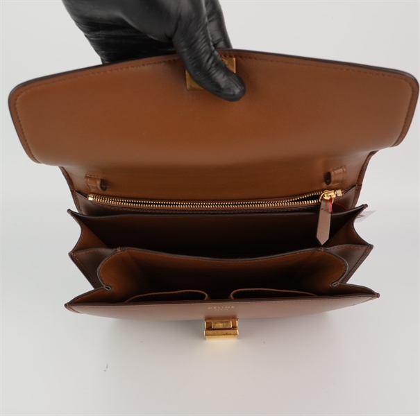 Túi Celine màu nâu trơn sz24 (P-MP-2147) (HC) +