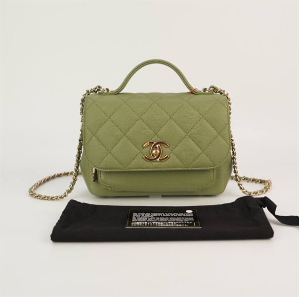 Túi Chanel Coco xanh KG+