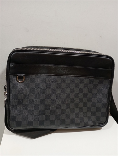 Túi LV Ô Vuông Nâu KG+