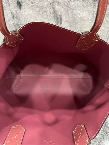 Túi Gucci tote mini hoa lòng hồng +