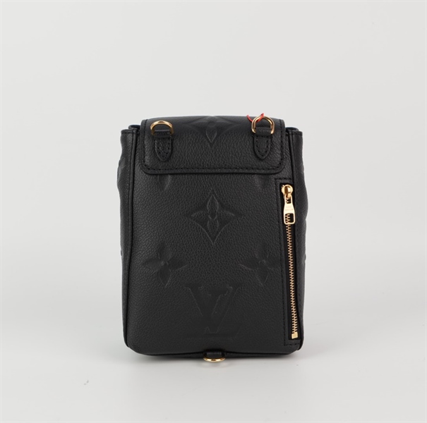 Balo LV size mini hoa đen +