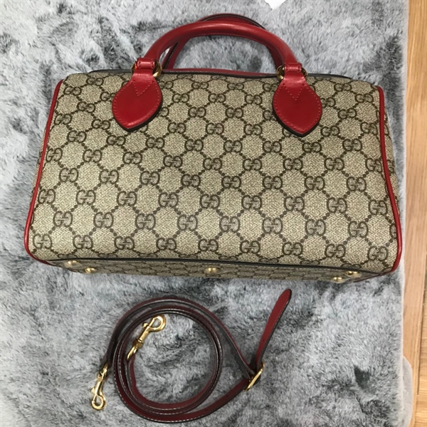 Túi Speedy GG viền đỏ con rắn KG+