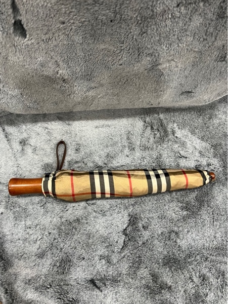 Ô BBR sọc vàng tay cầm nâu KG+