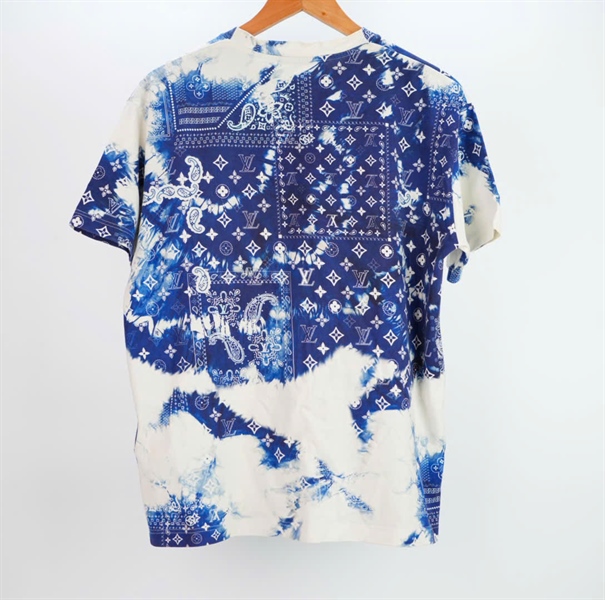 Áo thun LV xanh loang +