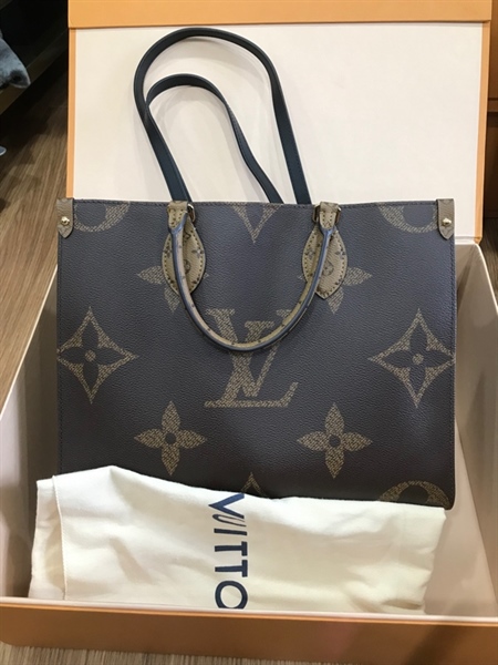 Túi LV onthego hoa vàng KG+