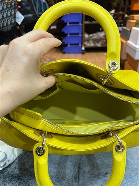 Túi dior vàng+
