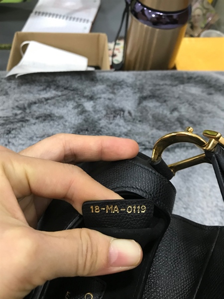 Túi Dior Yên NGựa Đen +