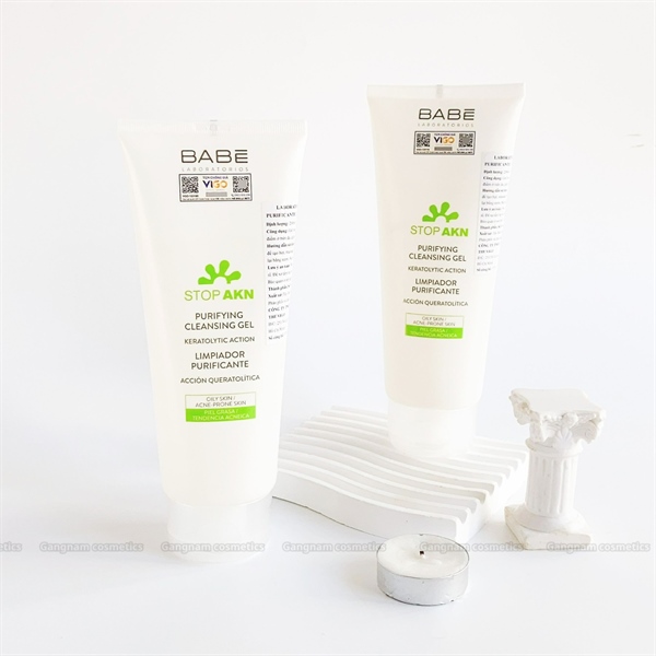 SRM Babe stop AKN cleansing gel 200ml