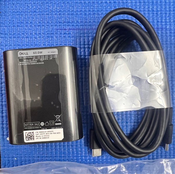 Adaptor Dell 60w oval type C new