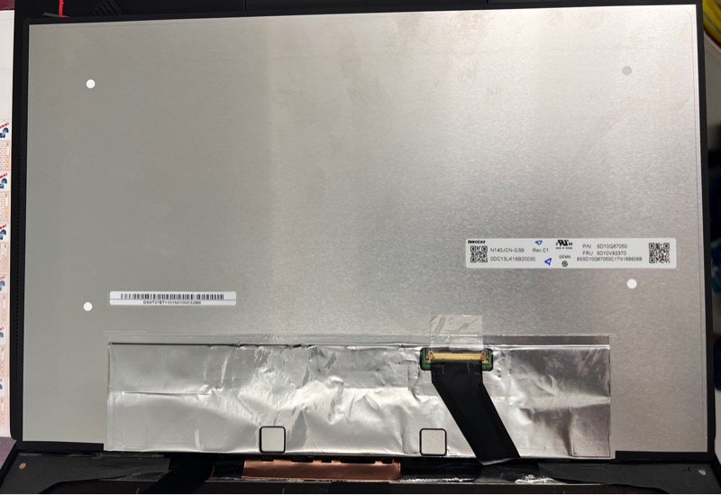 LCD 14.0 slim 40pin FHD touch Lenovo X1 carbon 9th 10th 11th gen LEB14201N R140NW4D R0 HW:1.2 N140JCN-GS9 5D10V82370