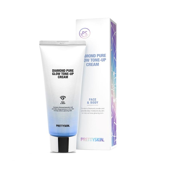 Kem Dưỡng Trắng kim cương Diamond Pure Glow Tone-Up Cream 100ml