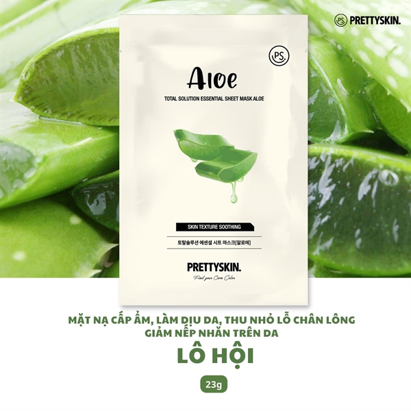 Mặt nạ dưỡng cao cấp Prettyskin đủ vị( lẻ 1 miếng)