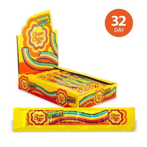 CHUPA CHUP SOUR BELT KẸO MỀM 8G