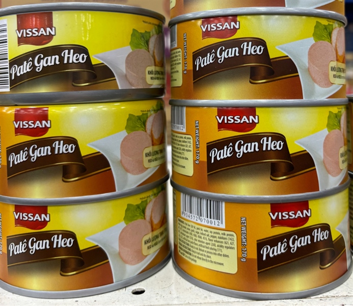 Pate gan heo vissan 170g