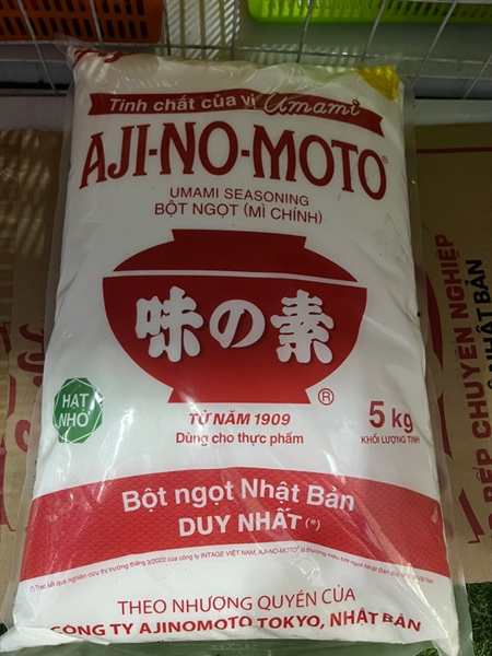 BỘT NGỌT AJINOMOTO 5KG (HẠT NHỎ) 4 GÓI