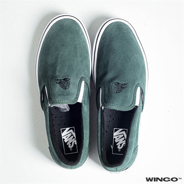 Vans Slip On Comfy Sixty Sixers Green