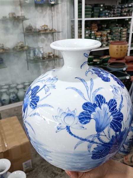 BÌNH SỨ HÚT LỘC CÁ CHÉP H30