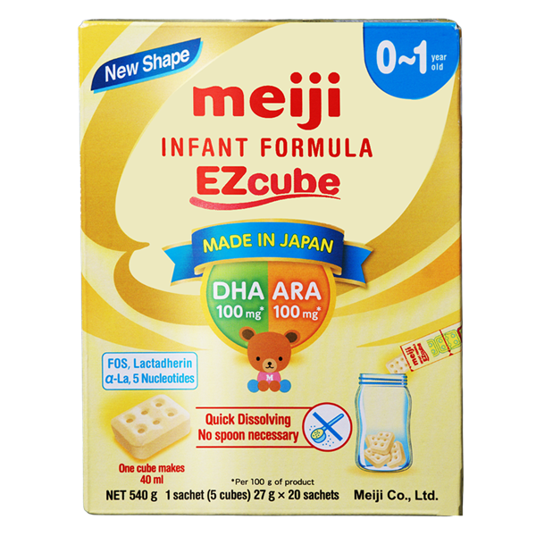 Sữa Meiji thanh nhập khẩu số 0 20 thanh