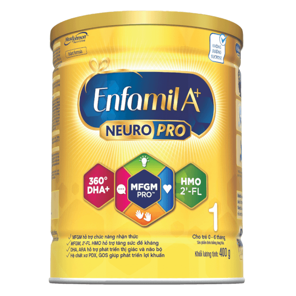 Sữa bột Enfagrow A+ số 1 400g