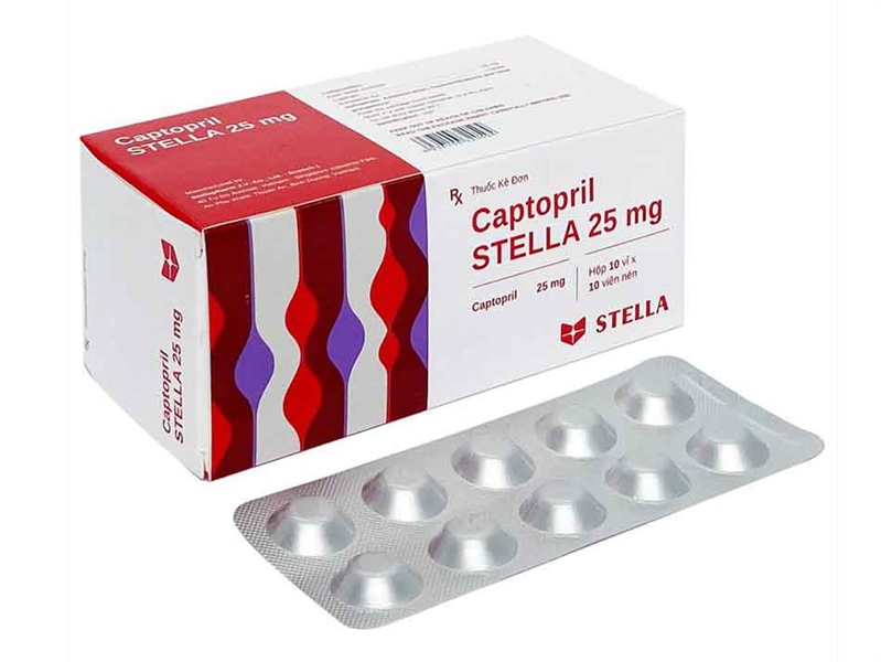 Captopril STELLA 25 mg